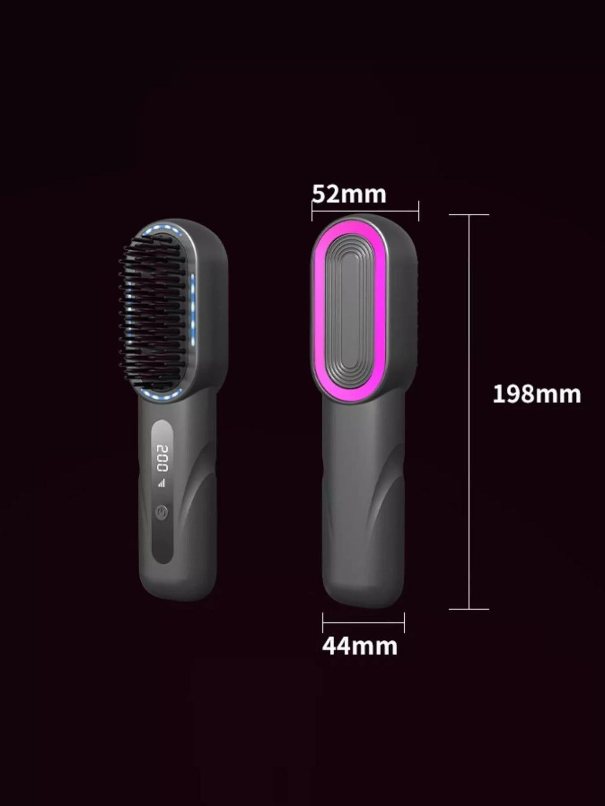 Comb shown in lavender