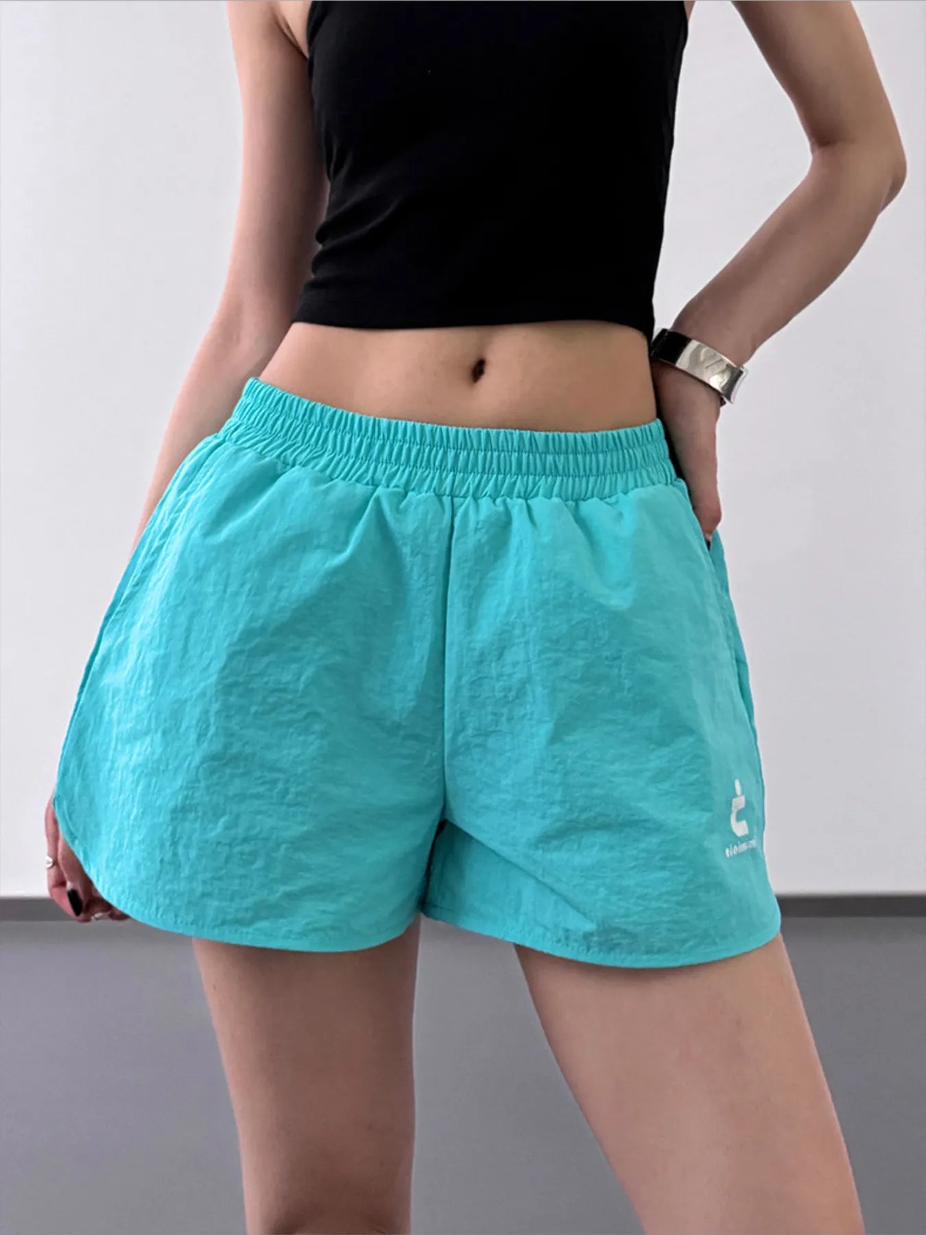 Elastic Waist Cotton Linen Shorts - Fashorio