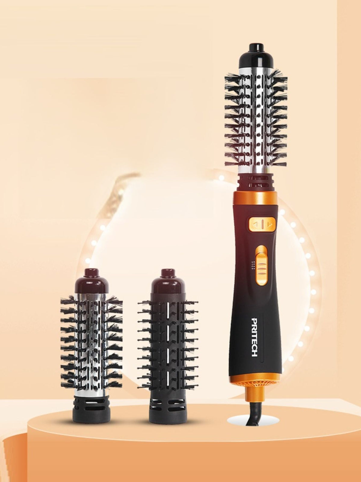 Styling attachment shown separately