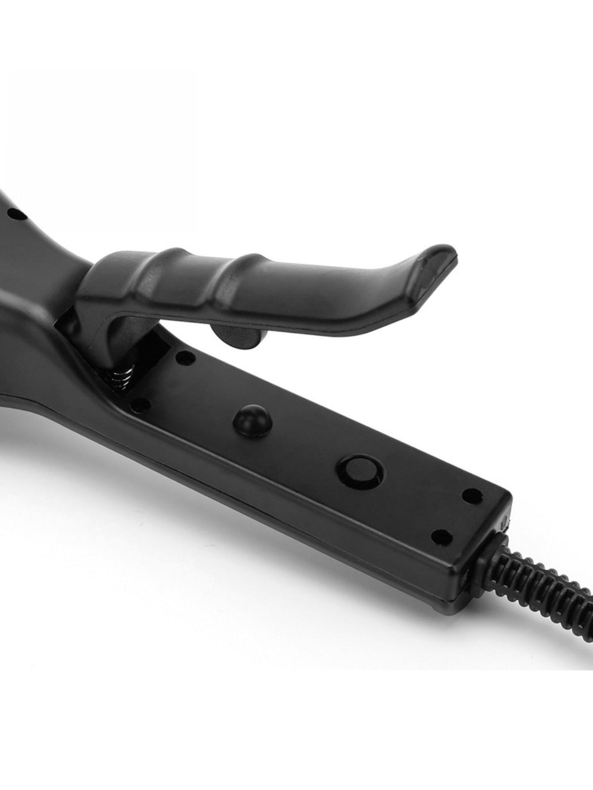Hair straightener temperature controls