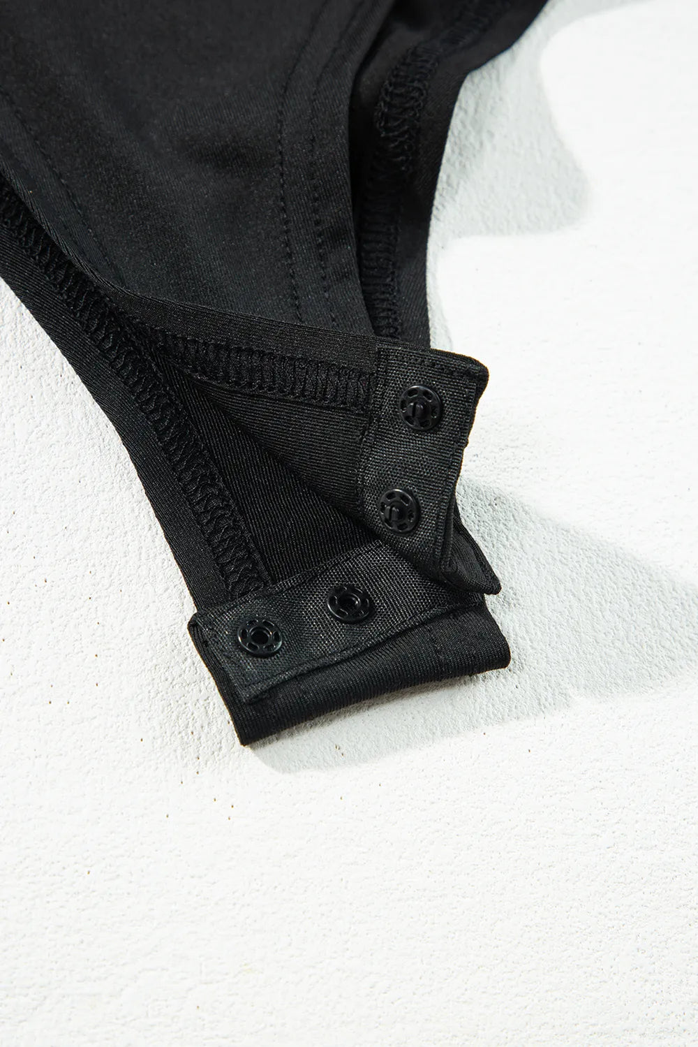 Eyelet Lace Long Sleeve Bodysuit - Fashorio