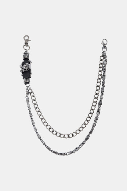 Double Layer Alloy Chain Belt - Fashorio