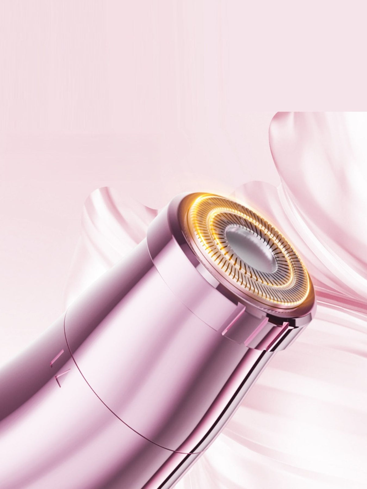 Epilator in pink and purple