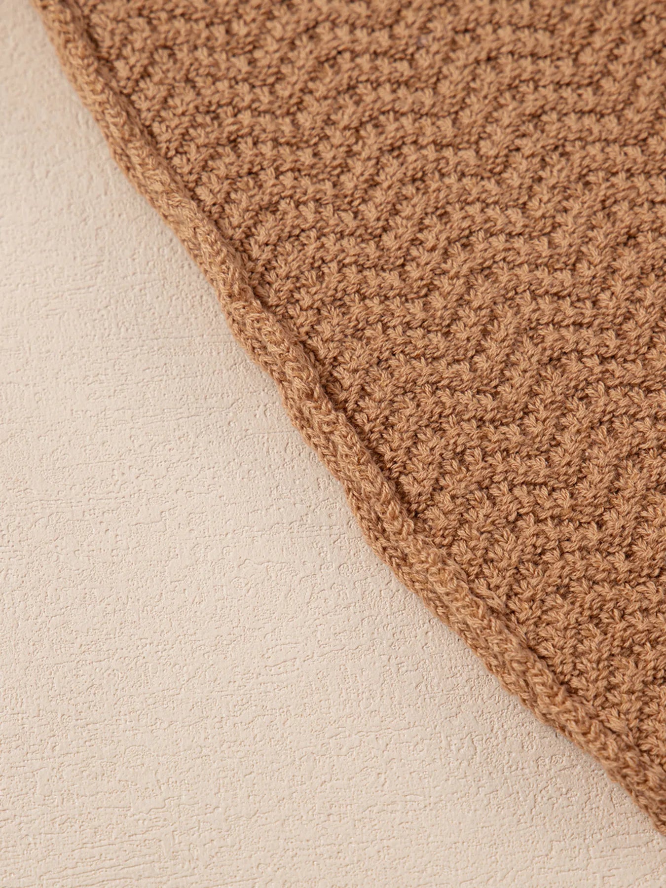 Contrast Trim Boxy Fit Sweater Vest - Fashorio