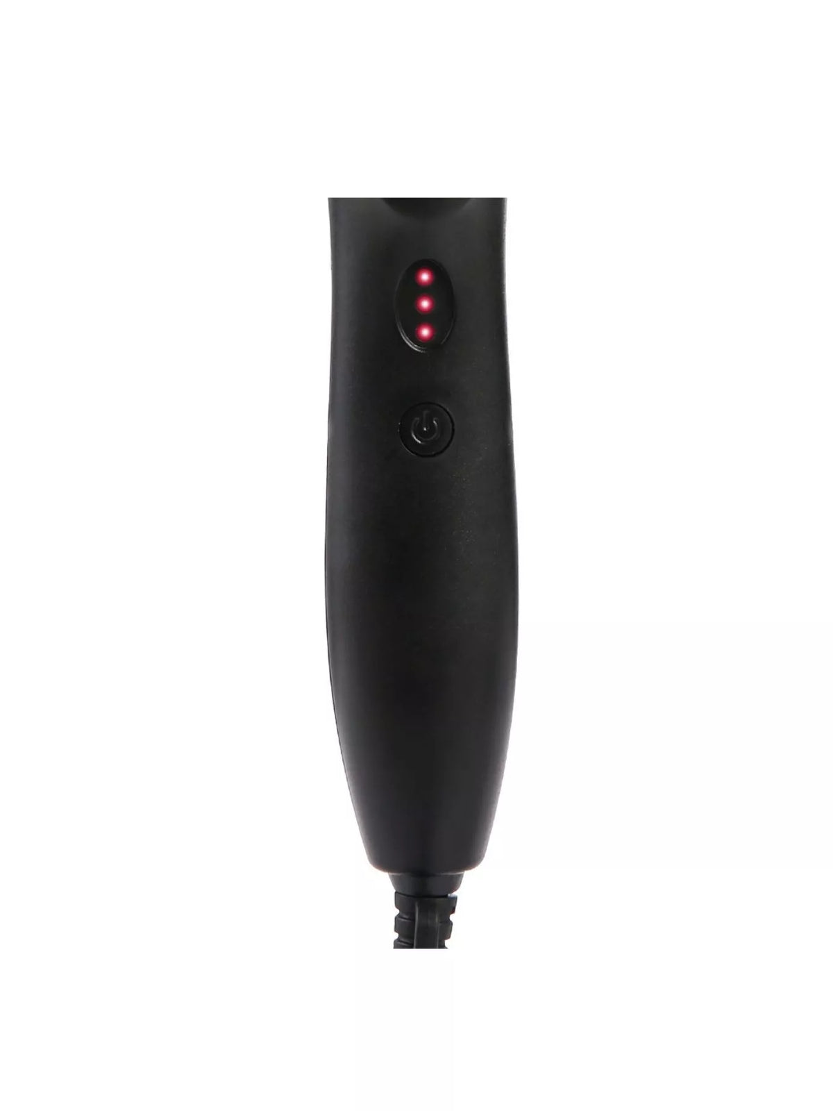 Straightening brush temperature display