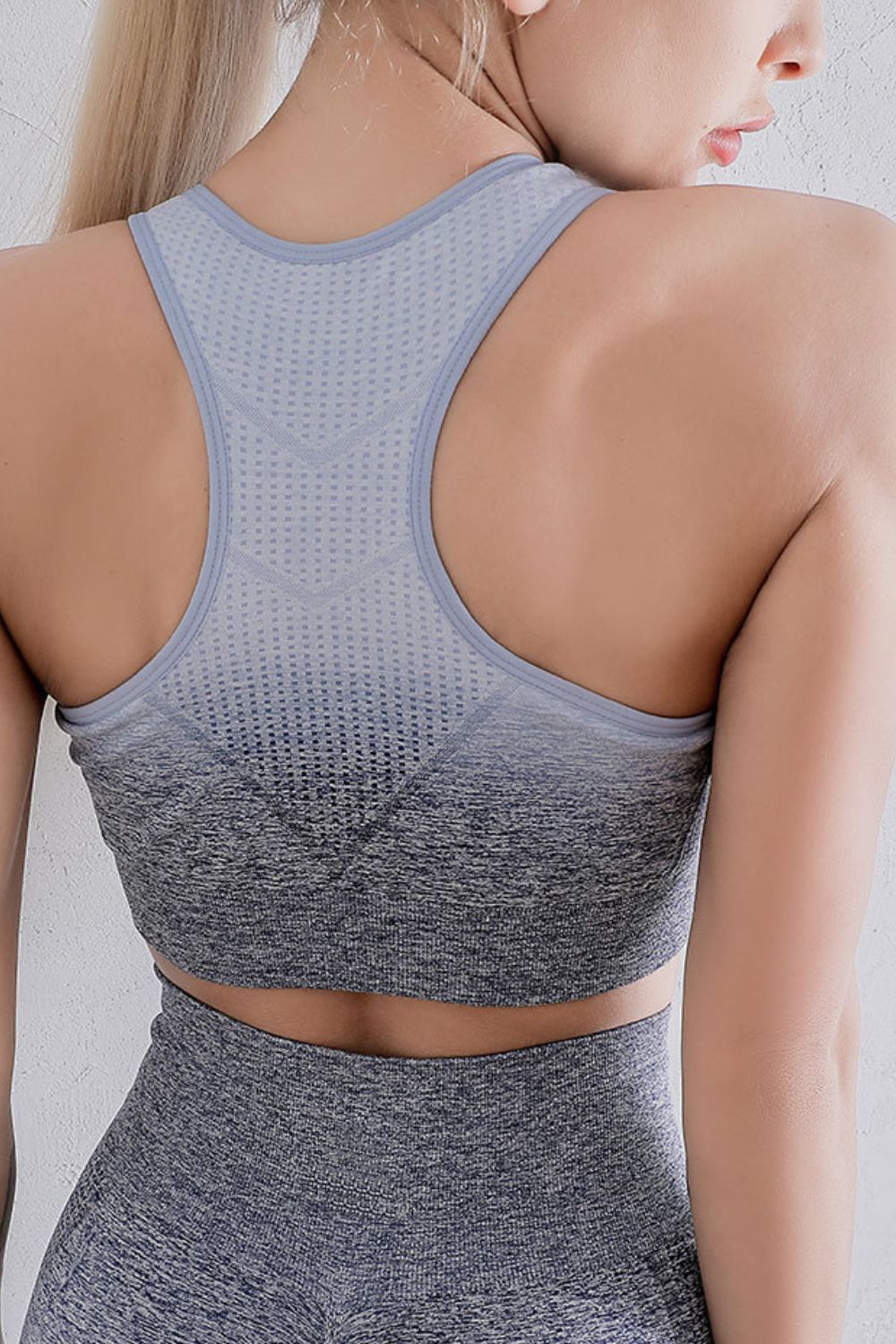 Gradient Racerback Sports Bra - Fashorio