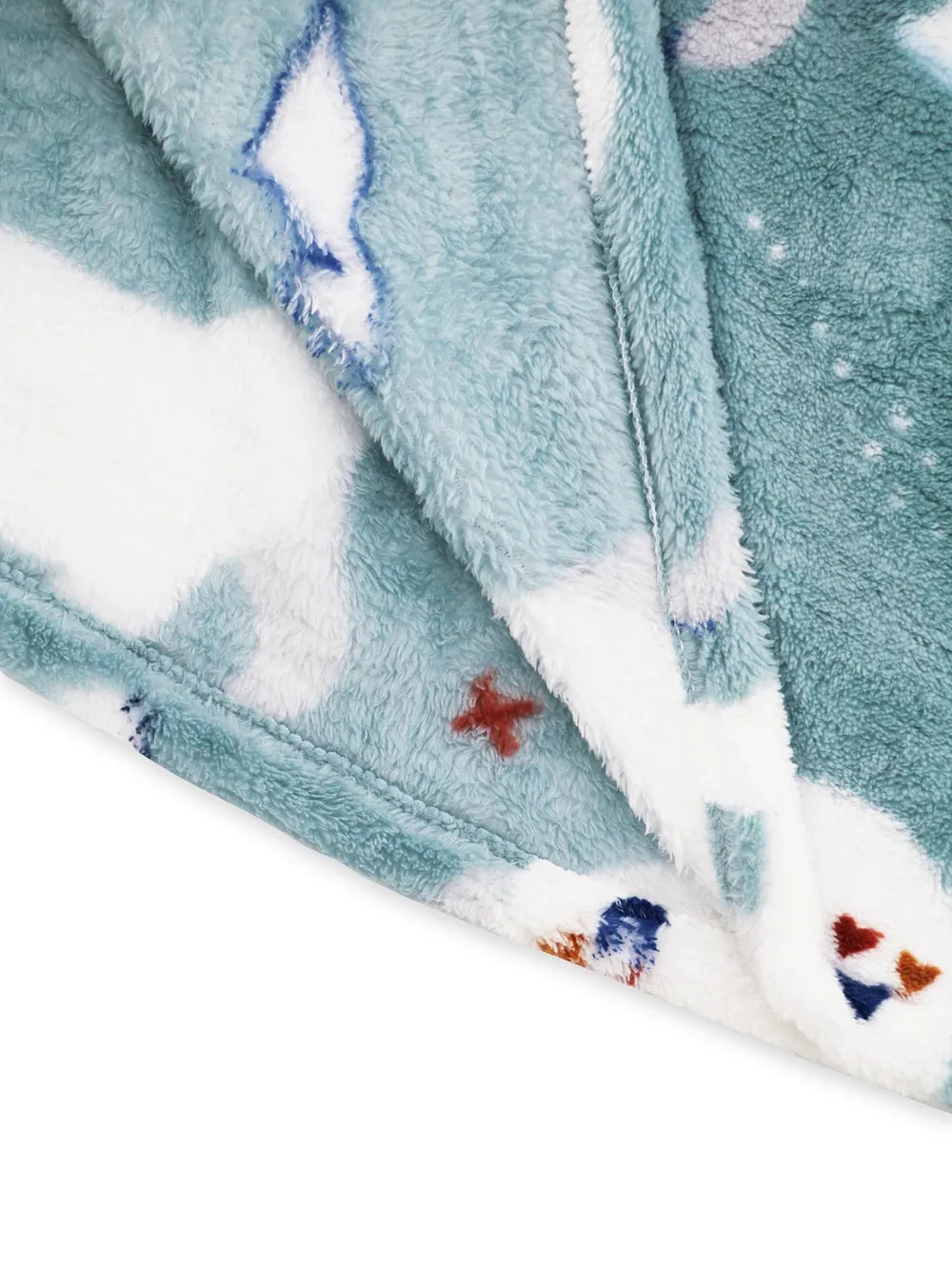 Fuzzy Pocketed Long Sleeve Hooded Lounge Dress - Fashorio