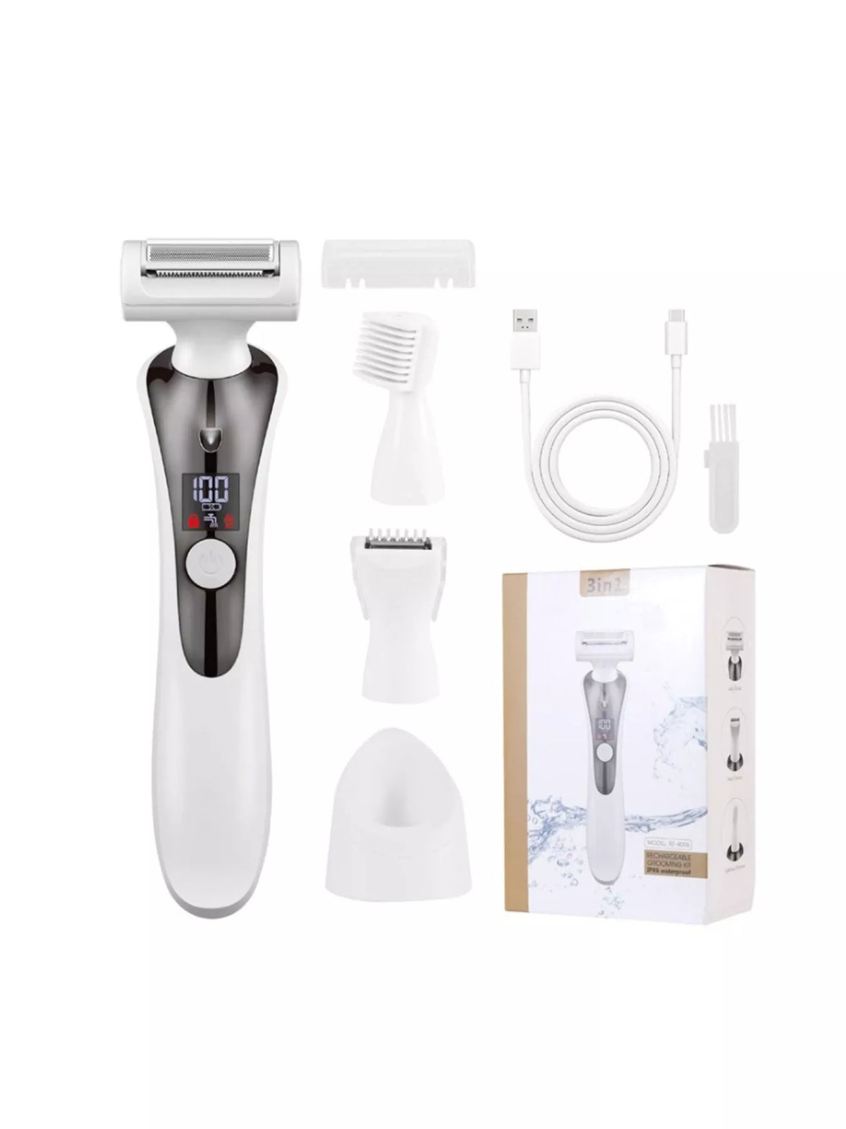 Multifunctional epilator packaging