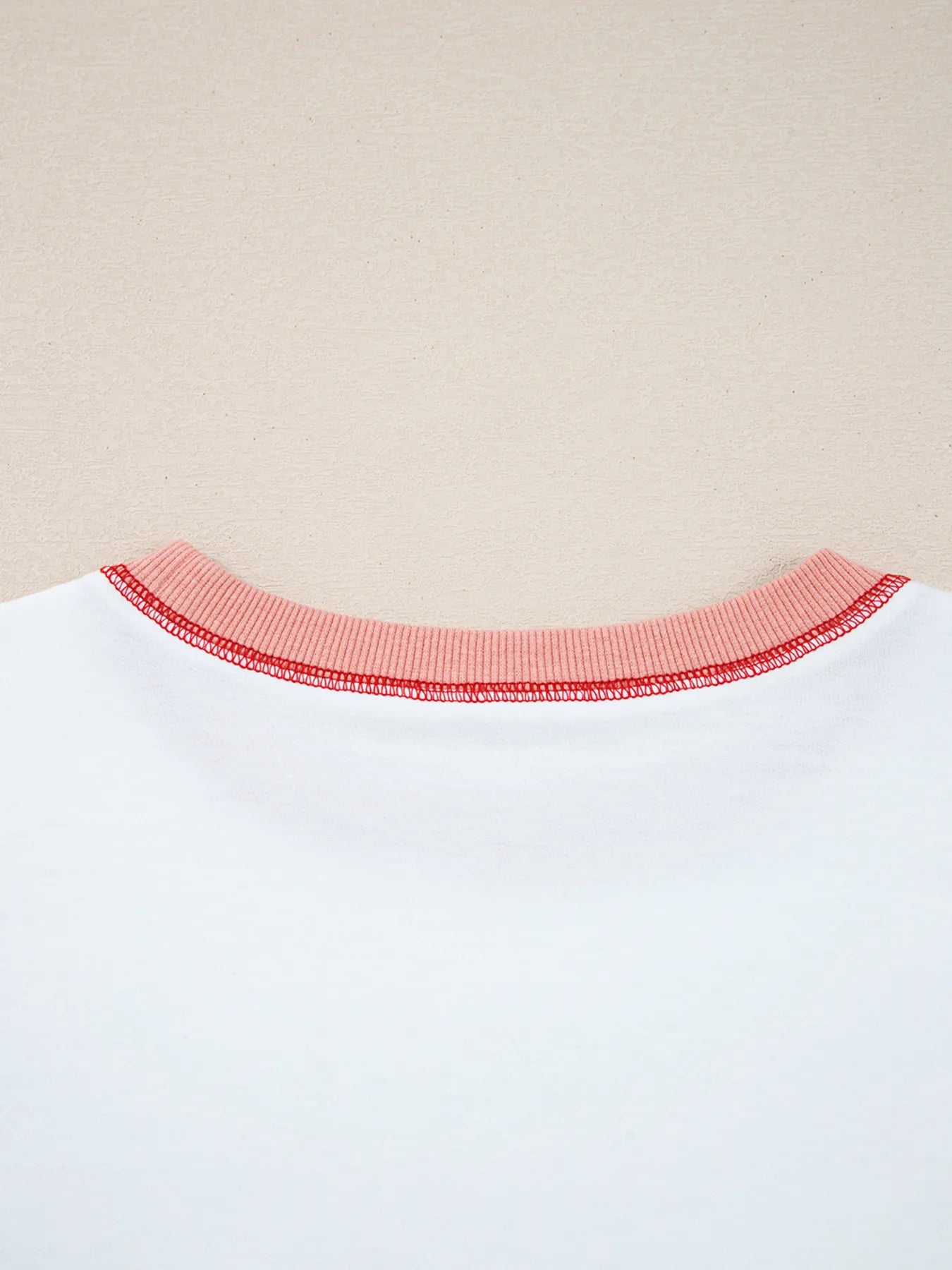 Stripe Color Block Contrast Stitching Oversize Sweatshirt - Fashorio