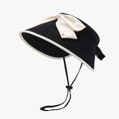 Bow Ice Silk Sun Hat - Fashorio