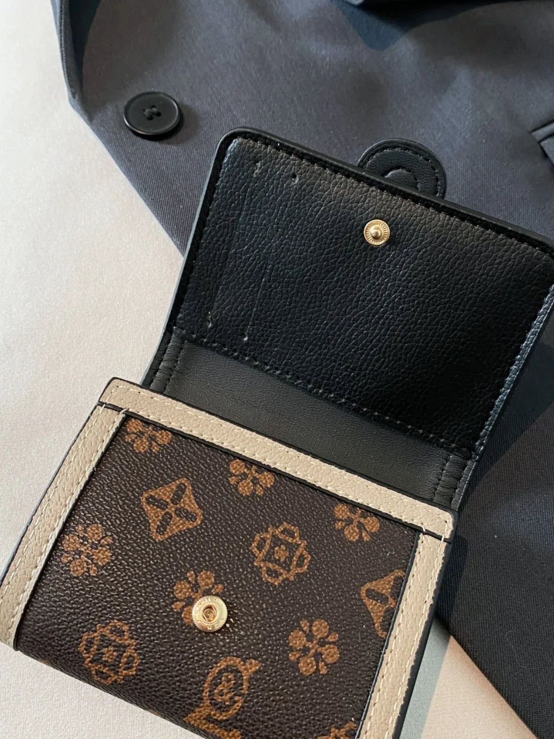 Printed PU Leather Wallet - Fashorio