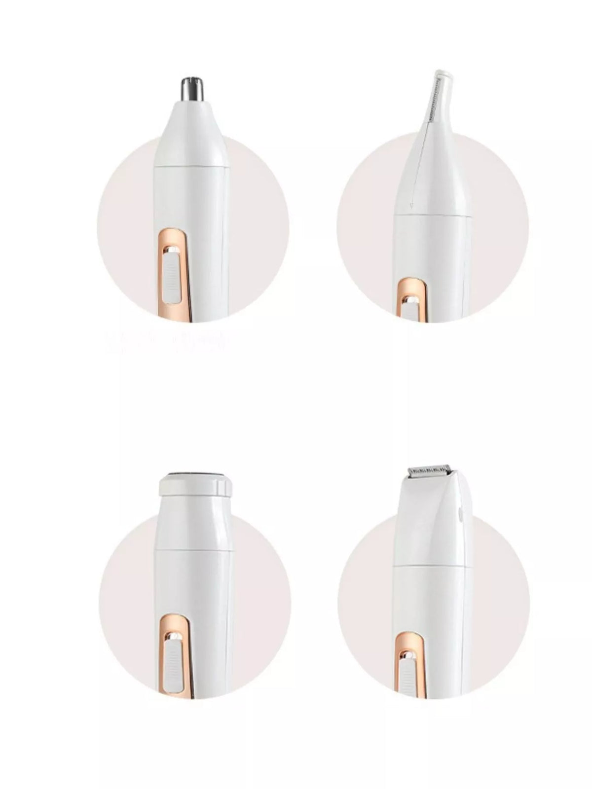 Epilator with interchangeable heads