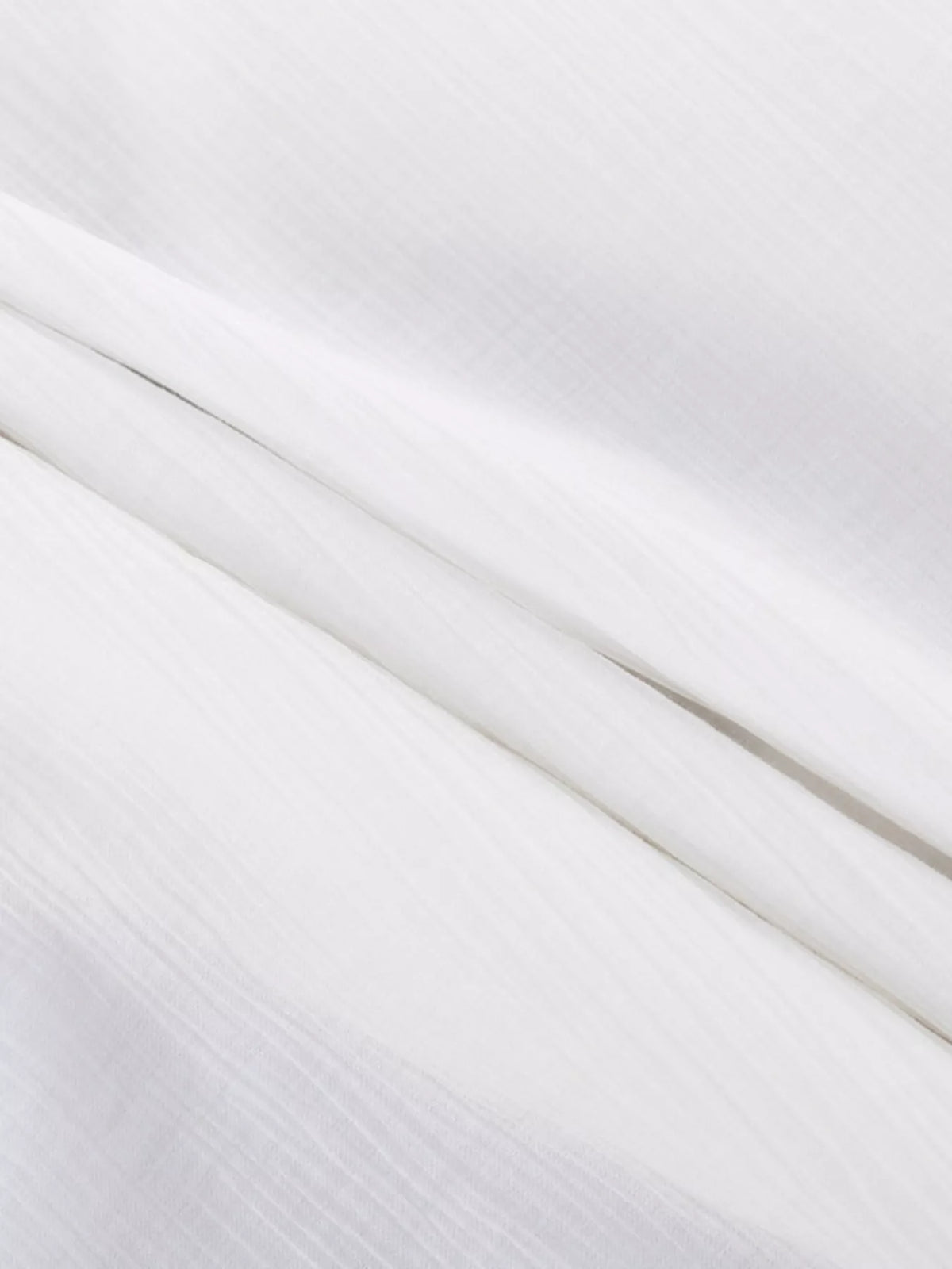 White summer maxi dress fabric detail