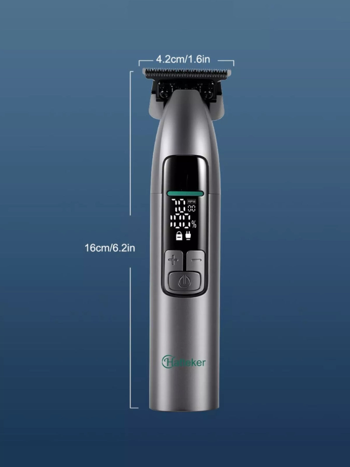 Clipper being rinsed under water