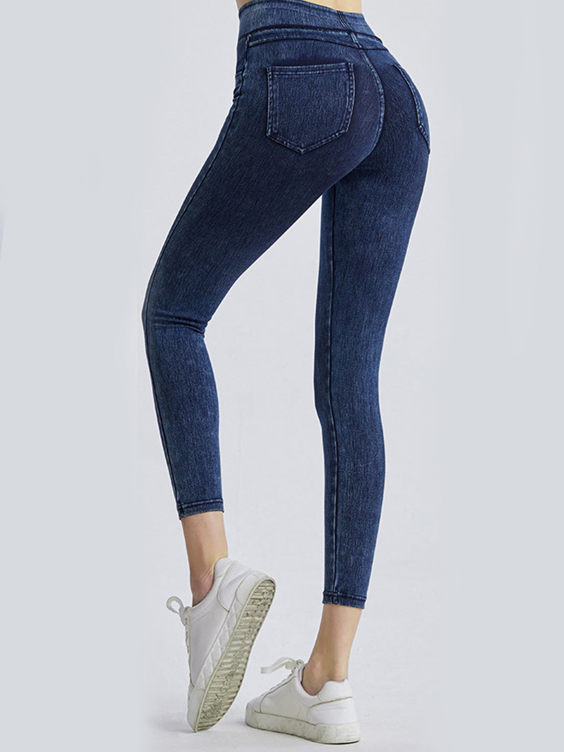 High rise sports leggings side view