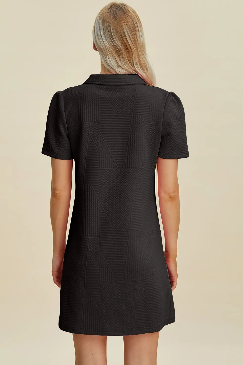 Texture Short Sleeve Dress, view 27