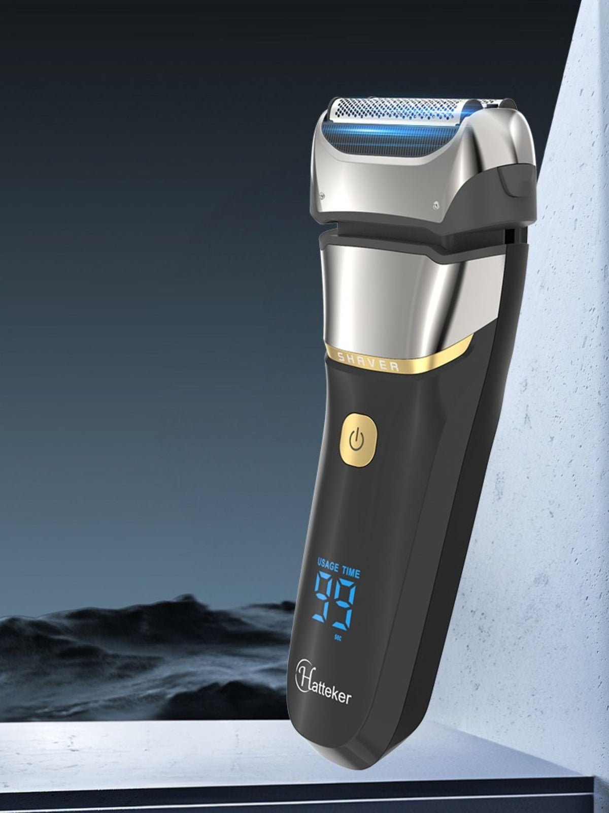 Foil shaver head close up