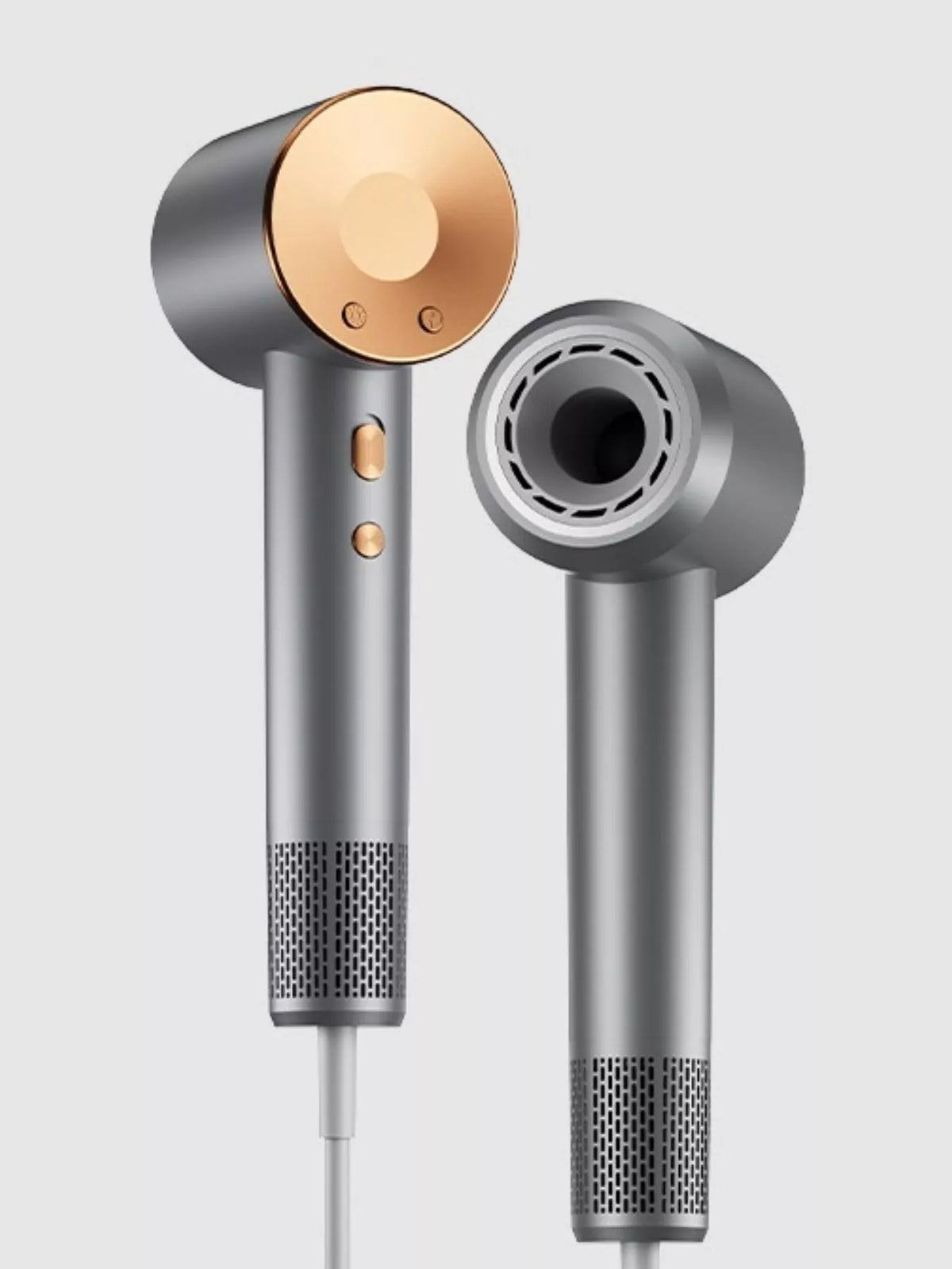 High speed intelligent hair dryer full view