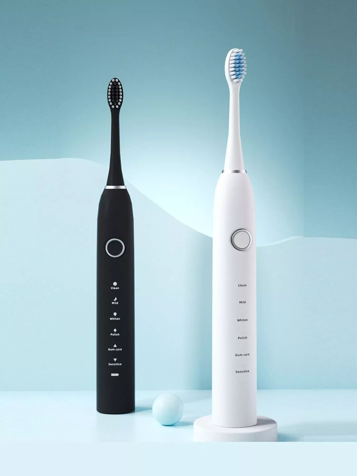 Toothbrush color options