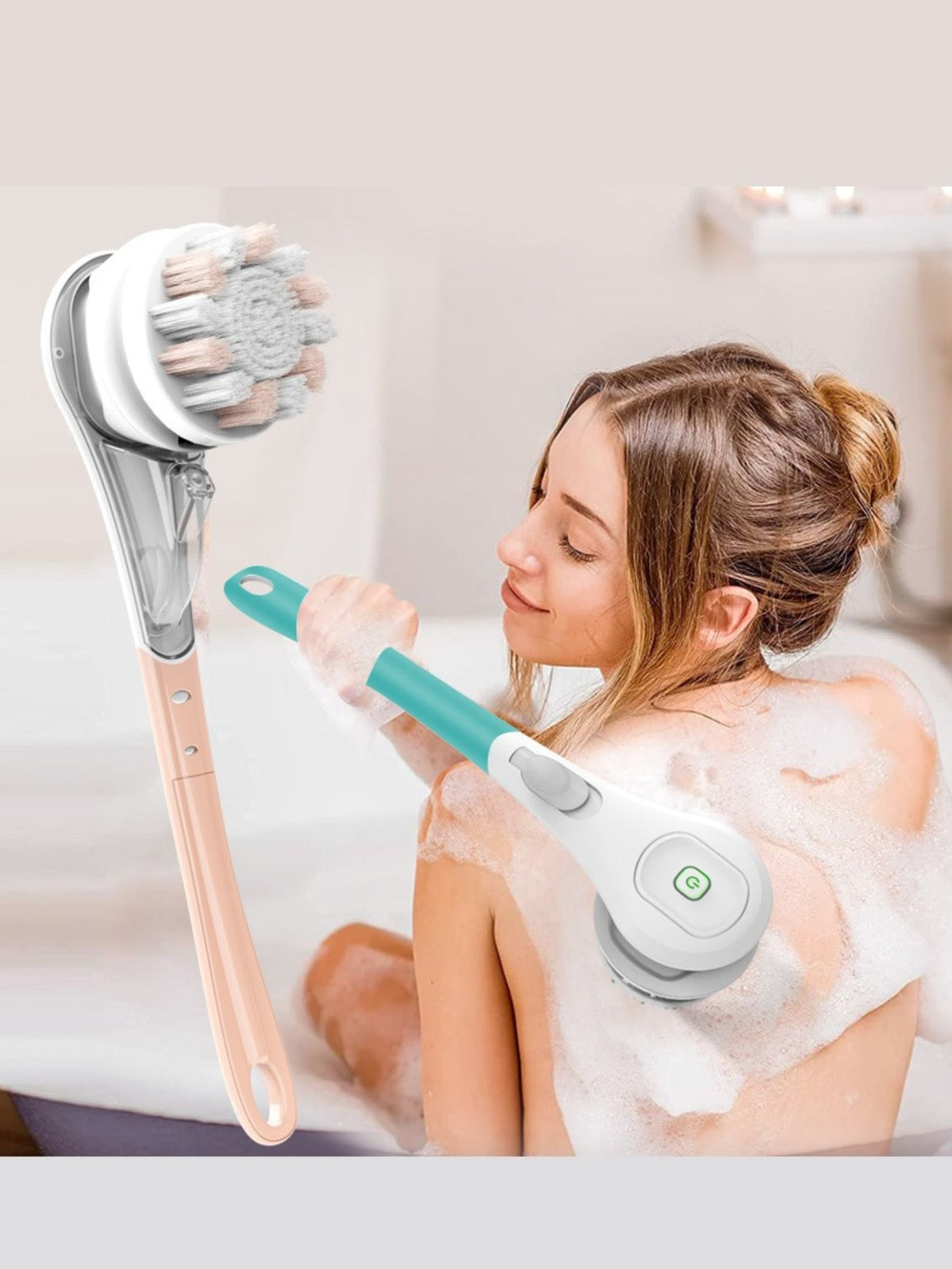 Body brush pale blush color view