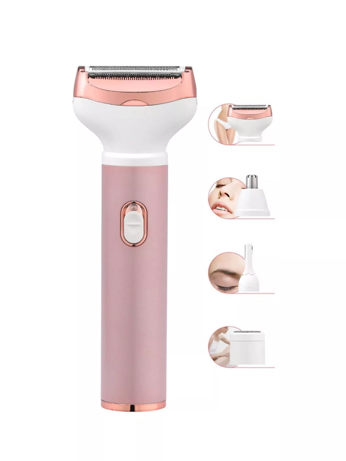 Painless epilator head detail