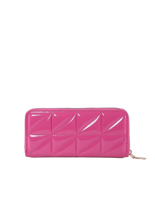 PU Leather Solid Color Wallet - Fashorio