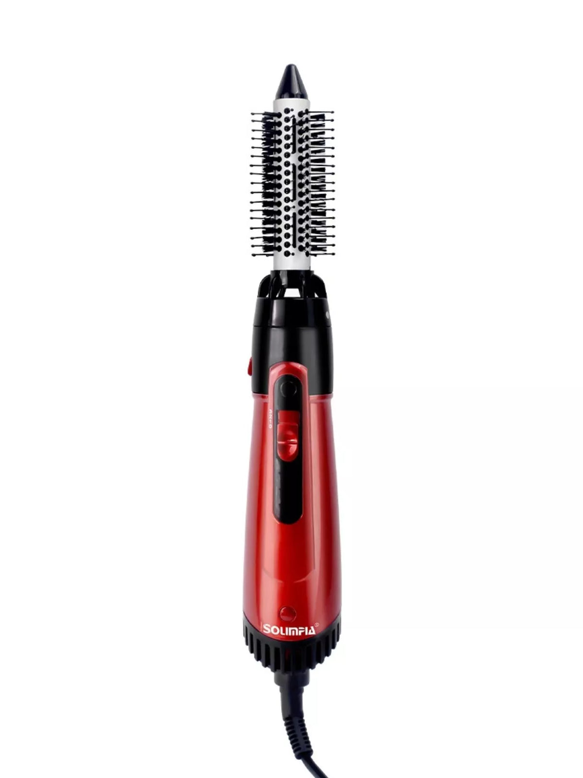 Hot air brush barrel closeup