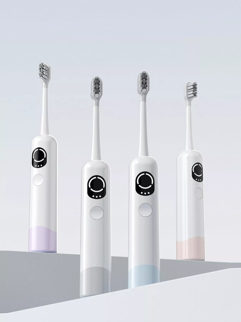 Smart electric toothbrush front view