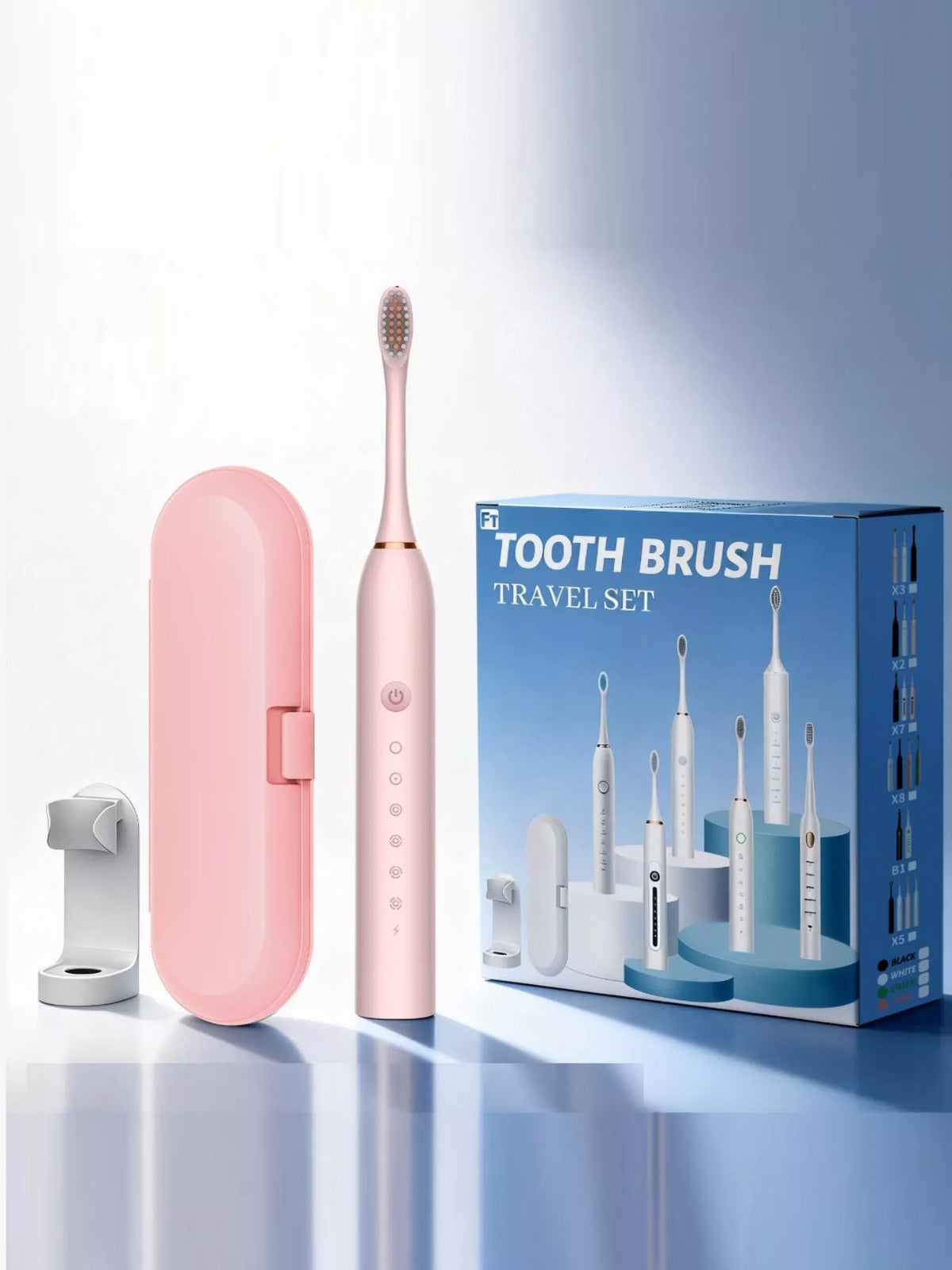 Electric toothbrush full set contents