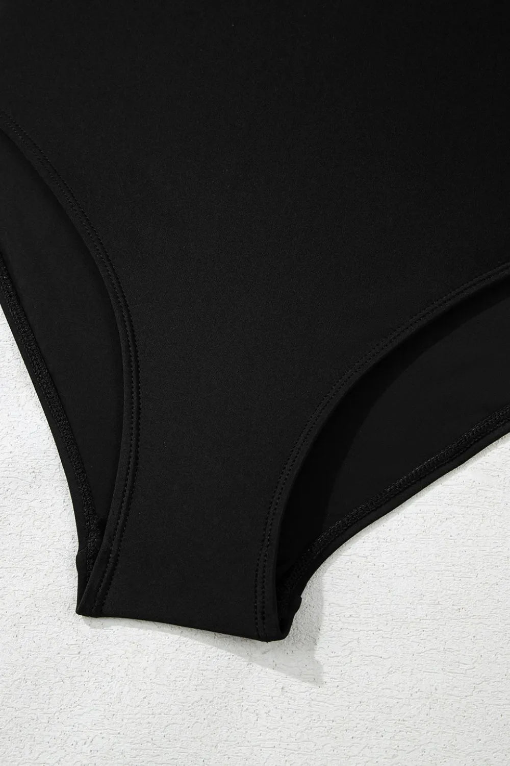 Side Tied Waist Square Neck Adjustable Straps A-line One Piece Swim Dress - Fashorio