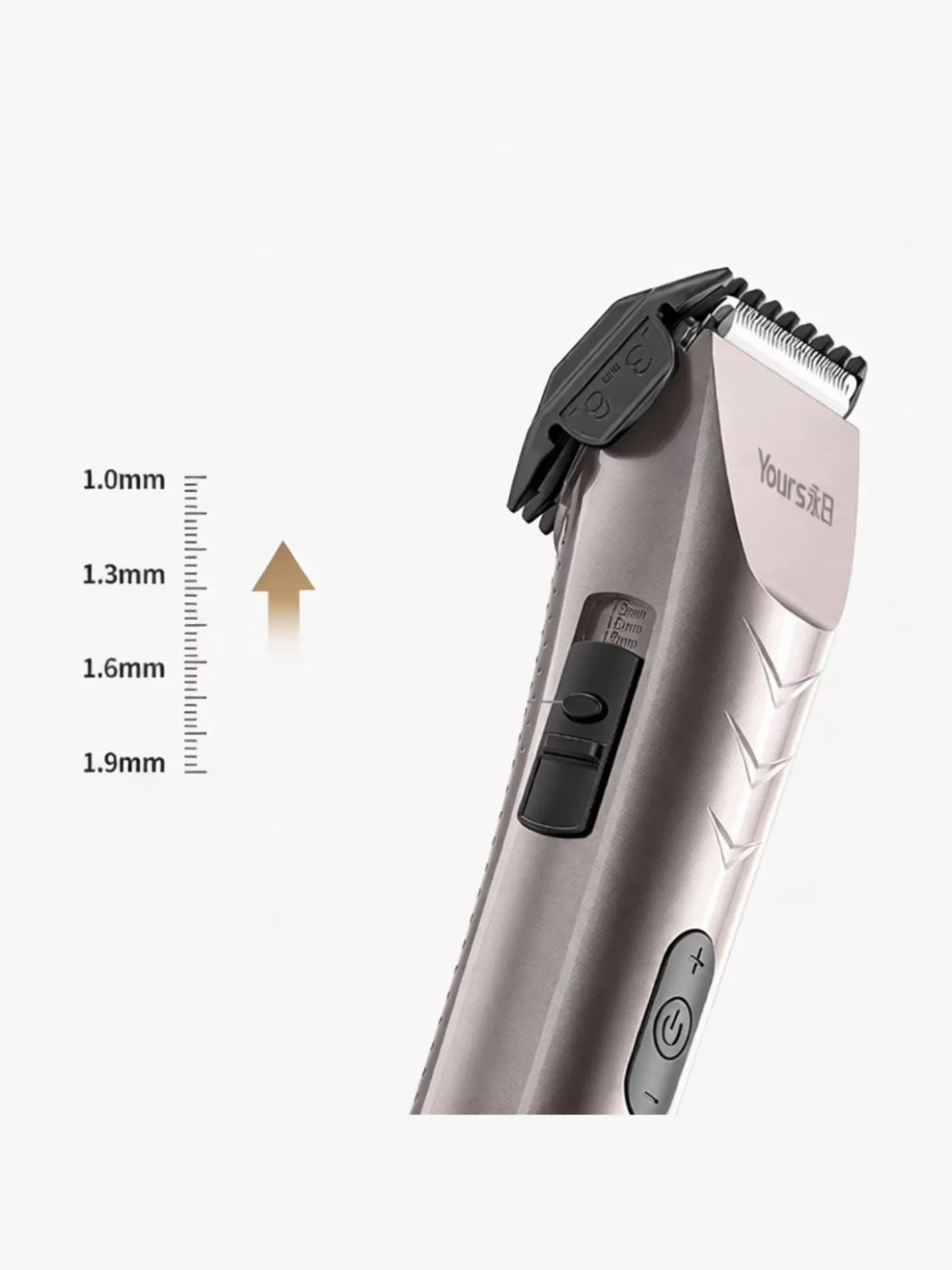 Silver hair clipper