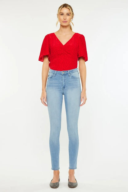 Kancan High Rise Super Skinny Jeans - Fashorio
