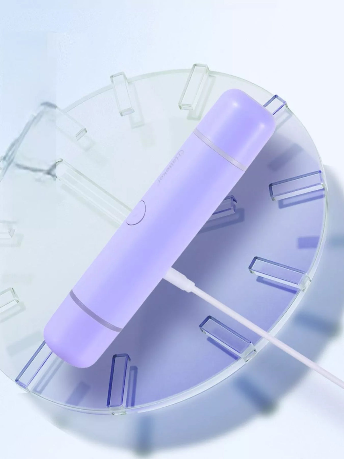 Epilator side profile view