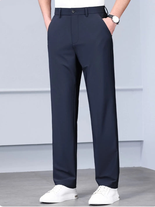 Men's Loose Fit Jeans with Pockets Navy Blue - Fashorio