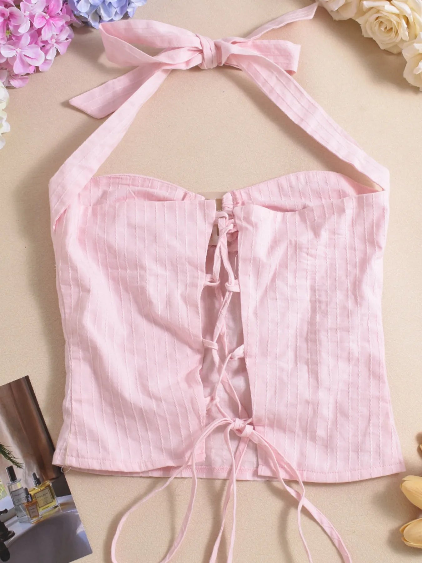 Halter Neck Cami Top - Fashorio