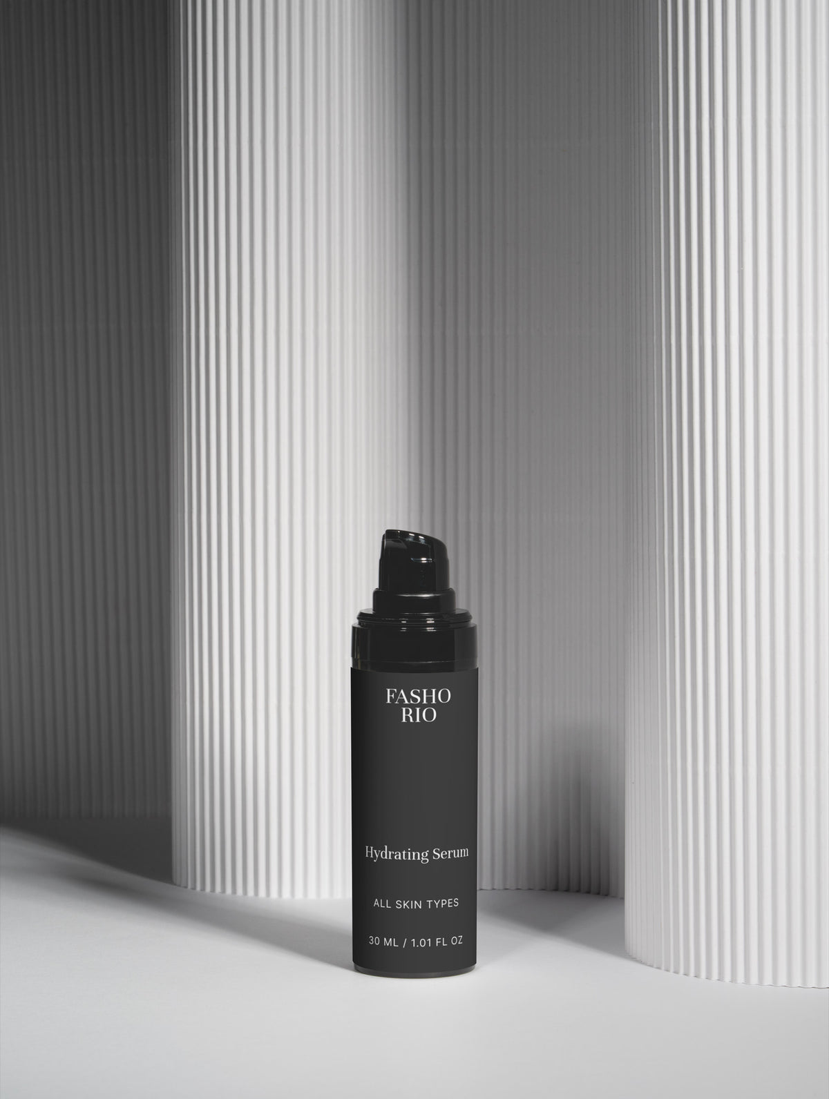 Silky hydrating serum drop close up