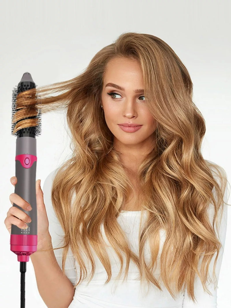 Fast heating hot air brush front view