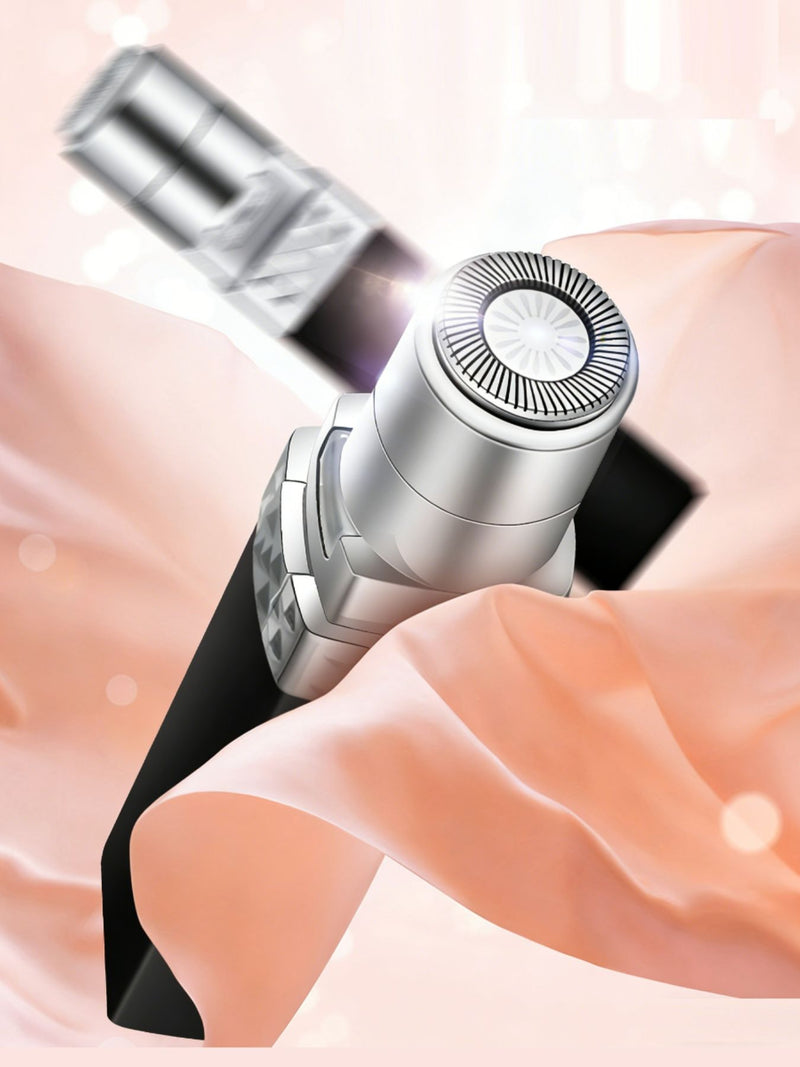 Painless facial hair removal epilator front view