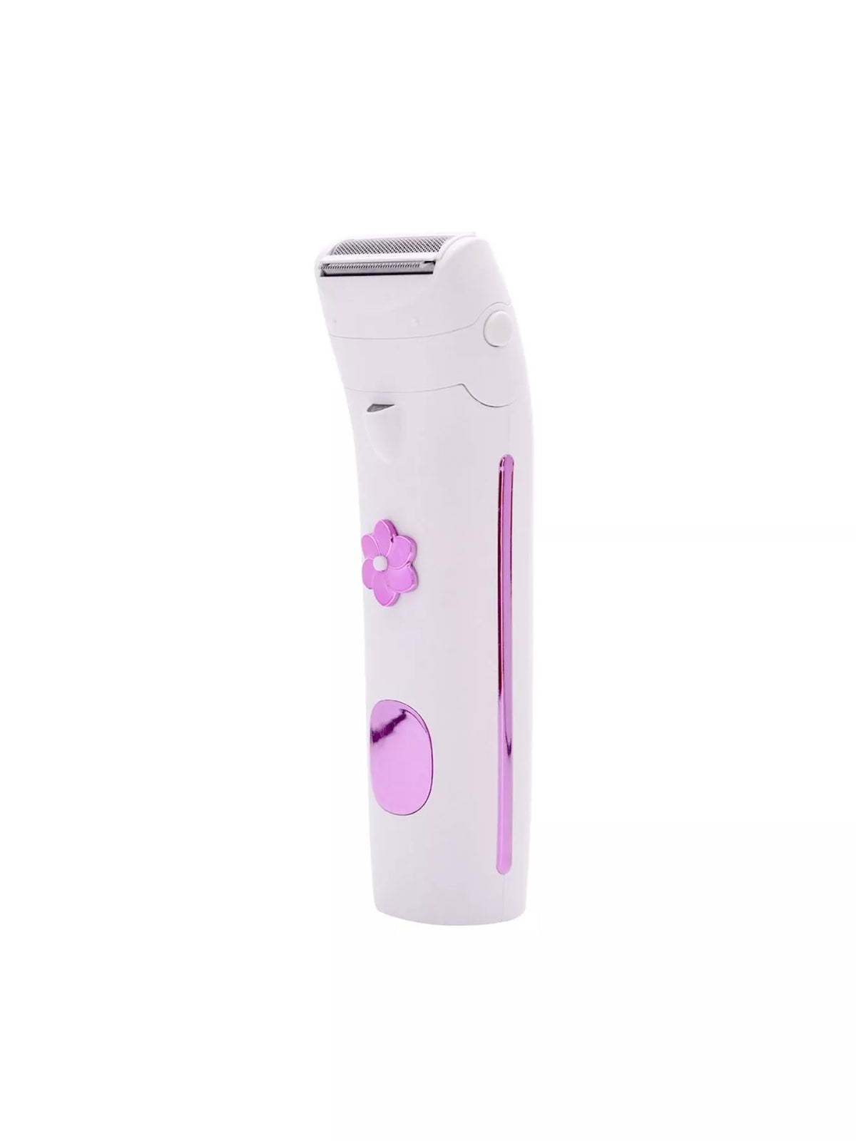 White electric waterproof epilator front view
