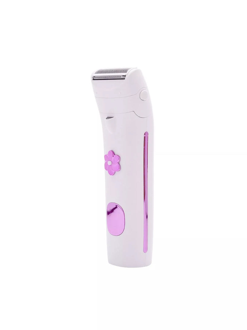 White electric waterproof epilator front view
