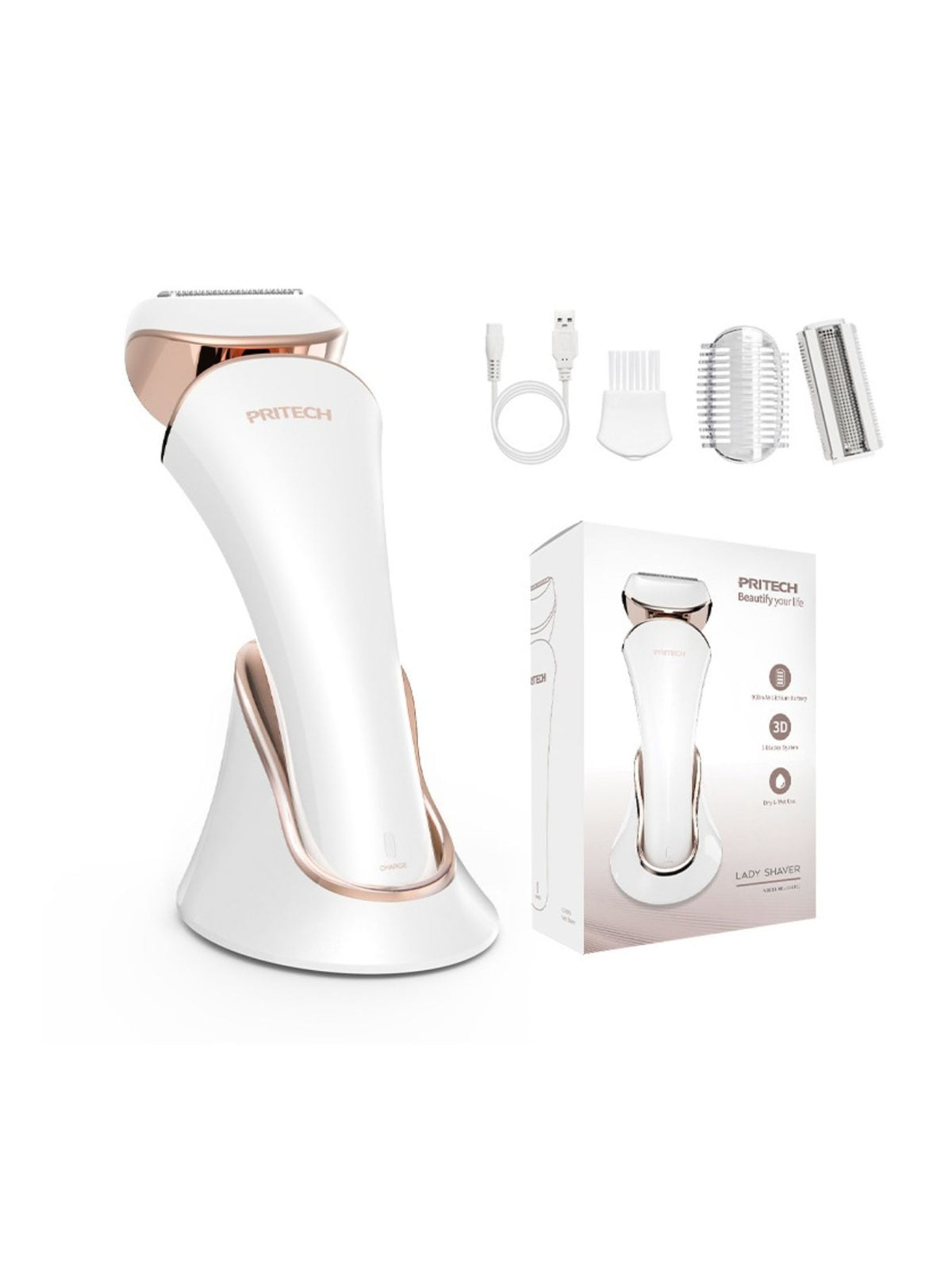 Epilator in gold