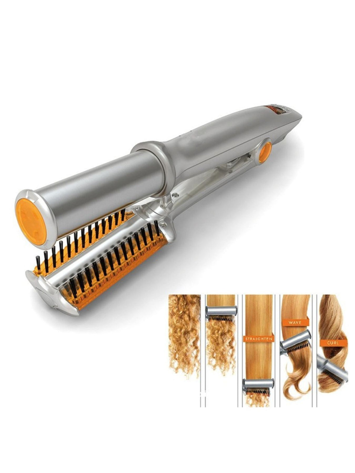 Automatic curling iron full view
