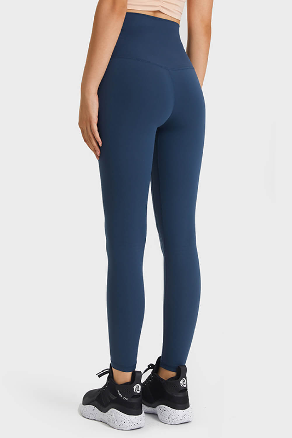 Ultra Soft High Waist Leggings styled with sneakers