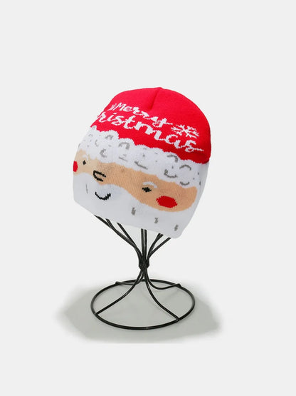 Christmas Pattern Knit Hat - Fashorio