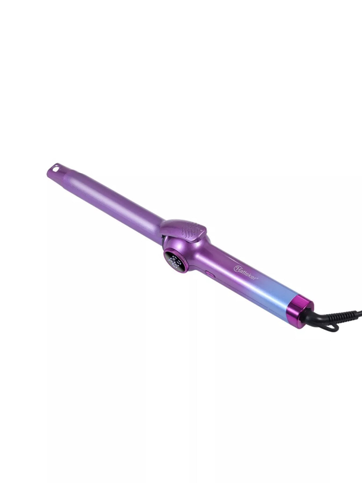 Lavender curling iron side profile