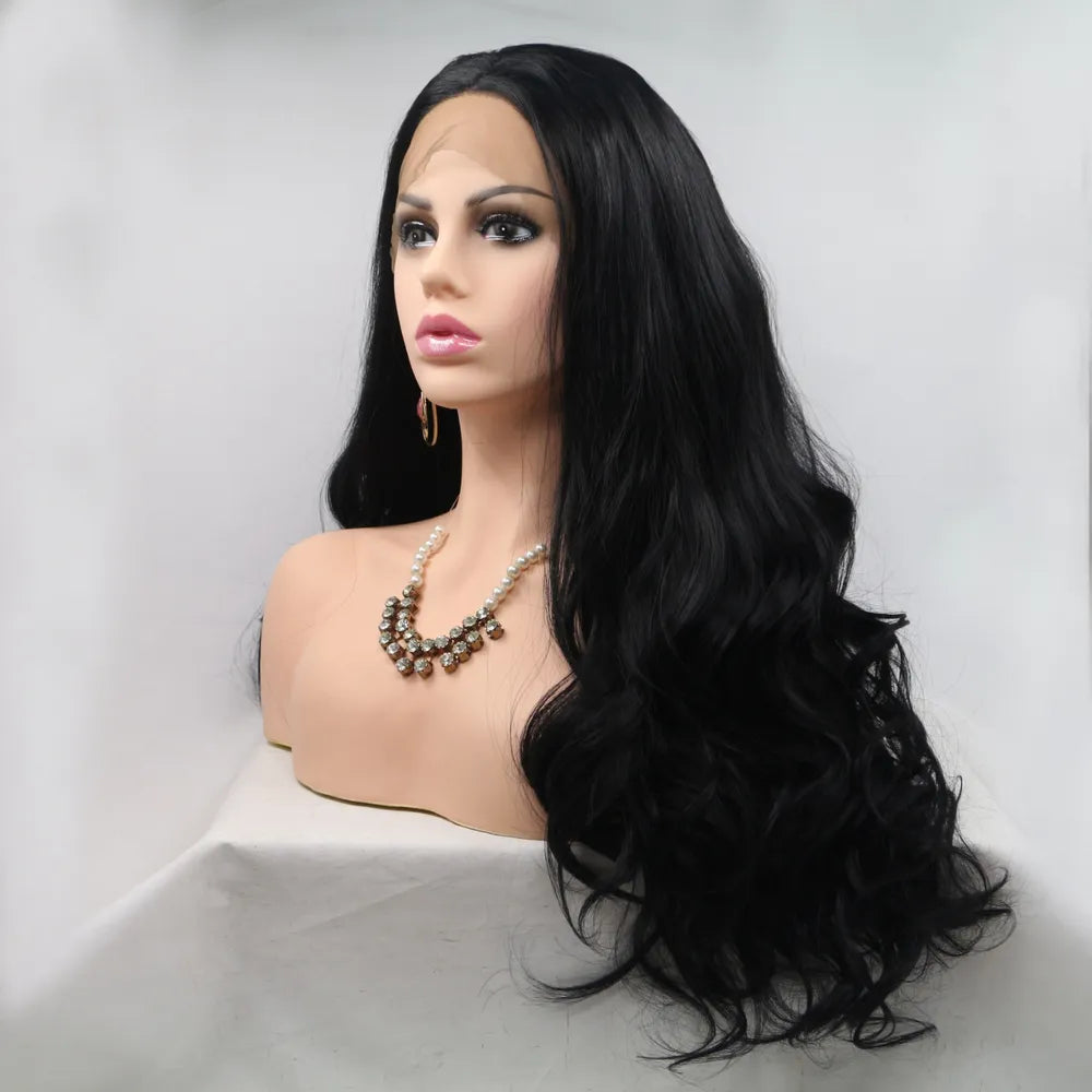 Lace front hairline close up