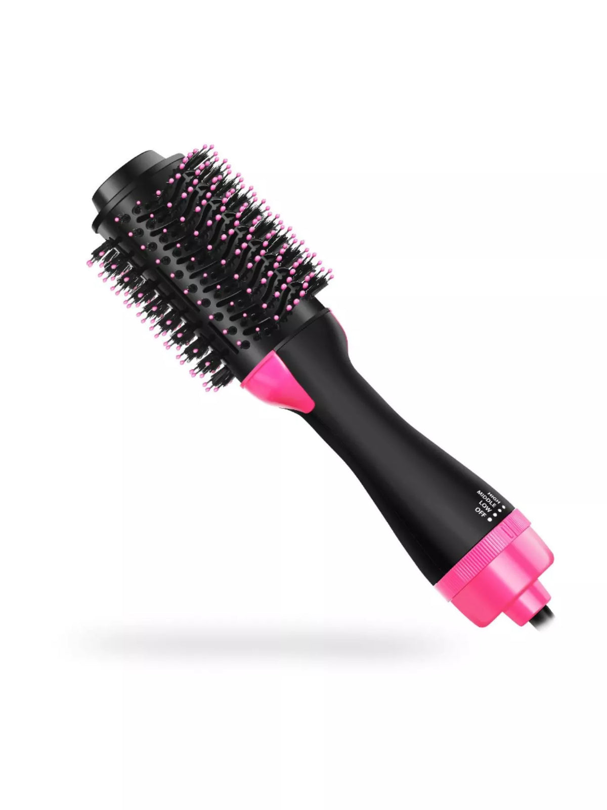 Black hair styler side profile