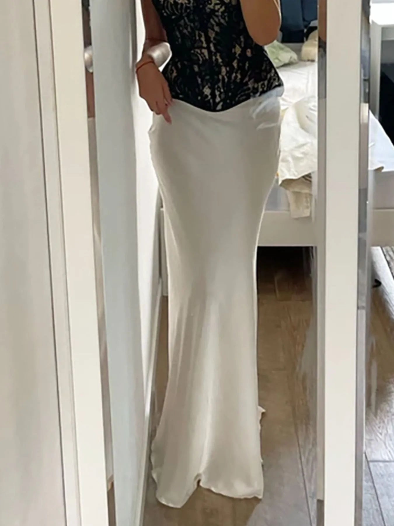 High-Waisted Maxi Skirt - Fashorio