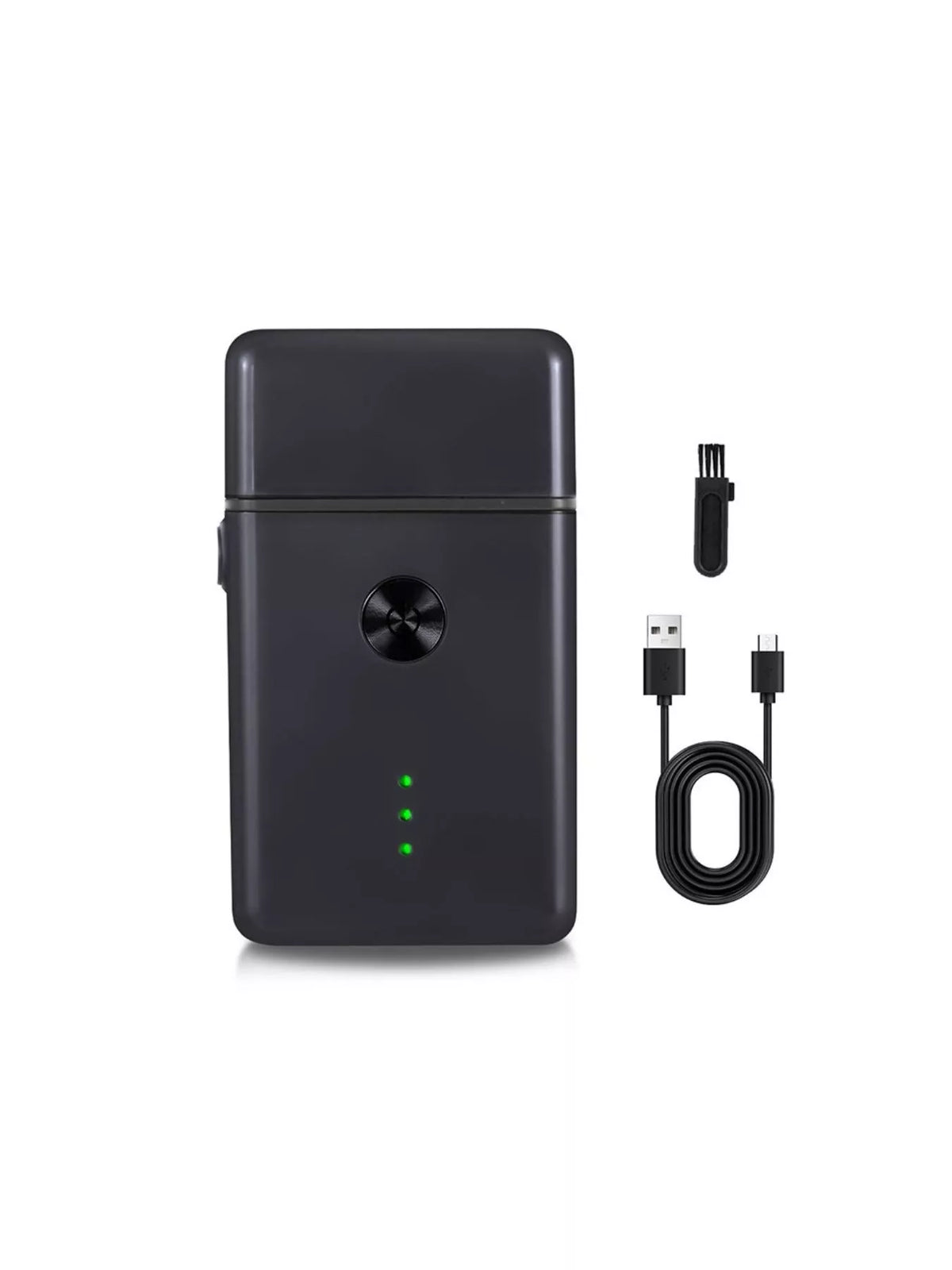 Portable shaver in pocket for travel