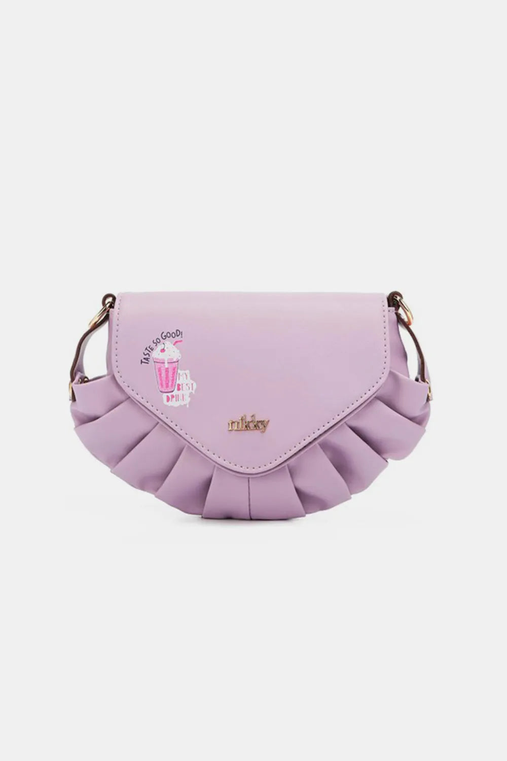 Graphic Crossbody Bag back view